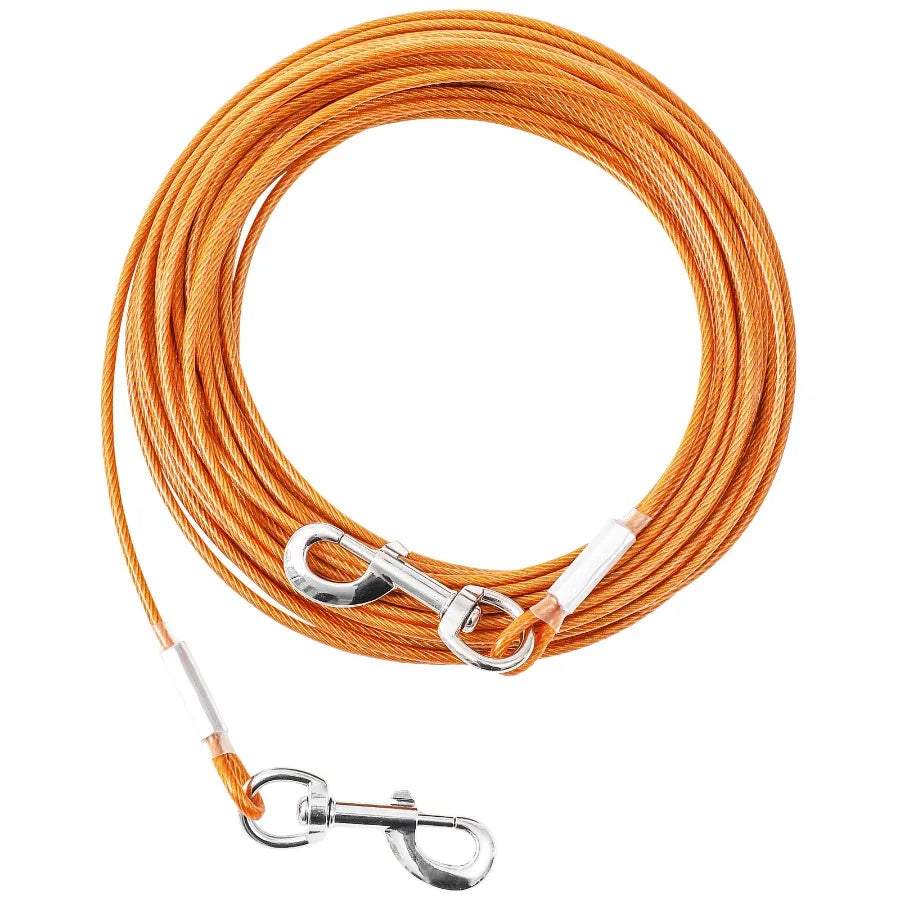 Extension Steel Wire Rope Dog Chain For Anti Bite Pet Traction