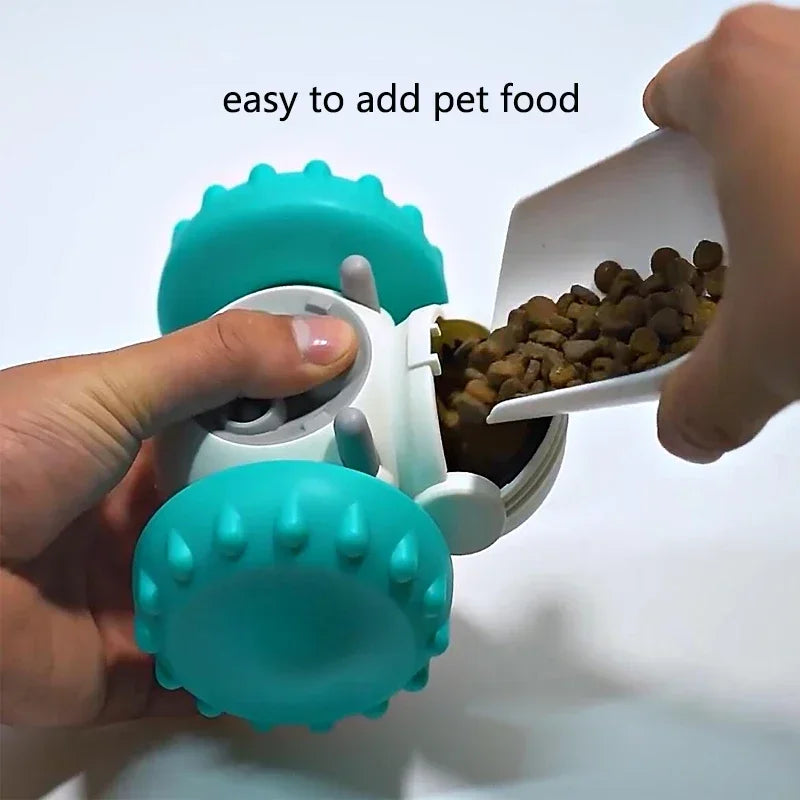 Dog Food Dispenser Puzzle Toy Interactive Slow Feed For Pets