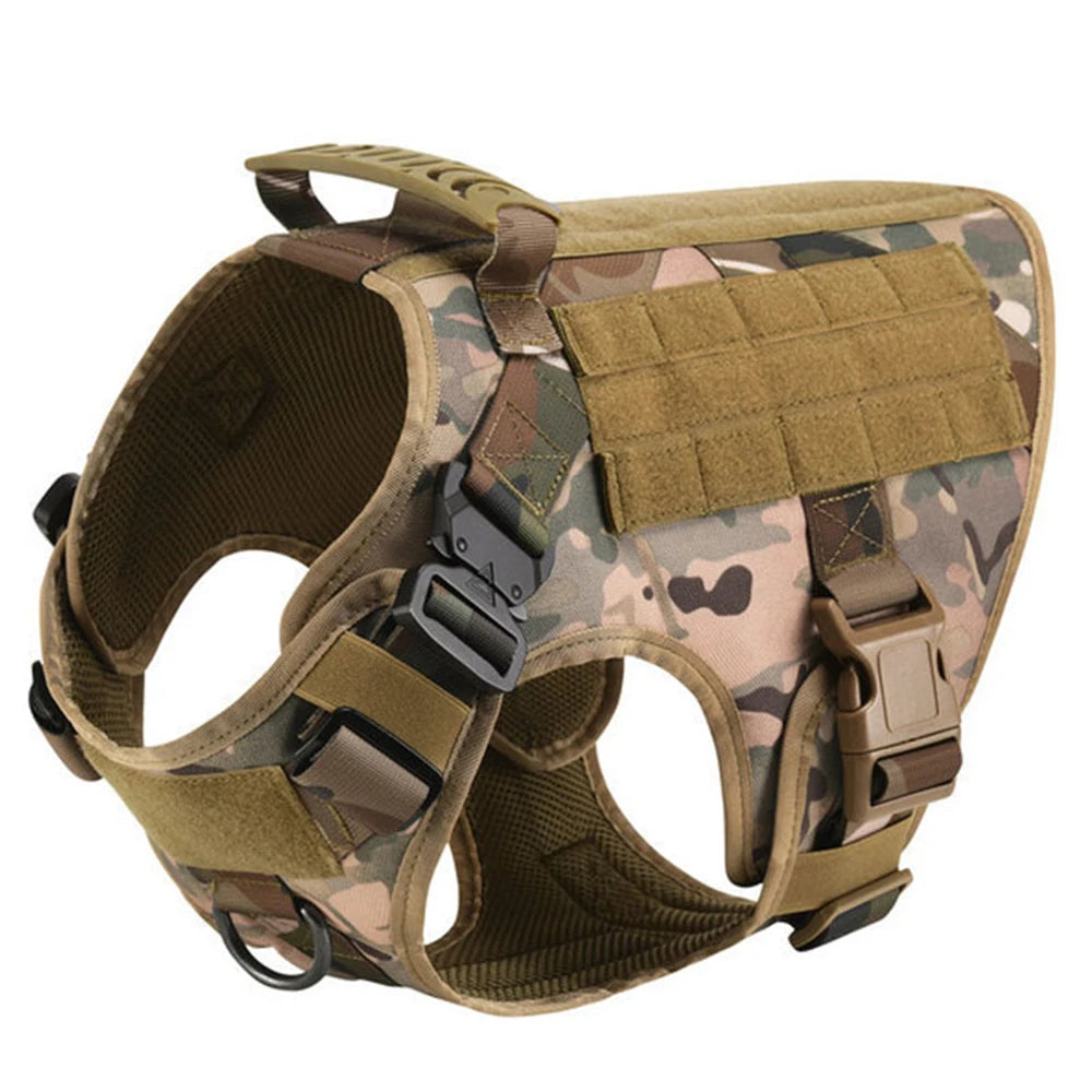 Dog Harness And Leash Set Padded Training Vest For German Shepherd Malinois