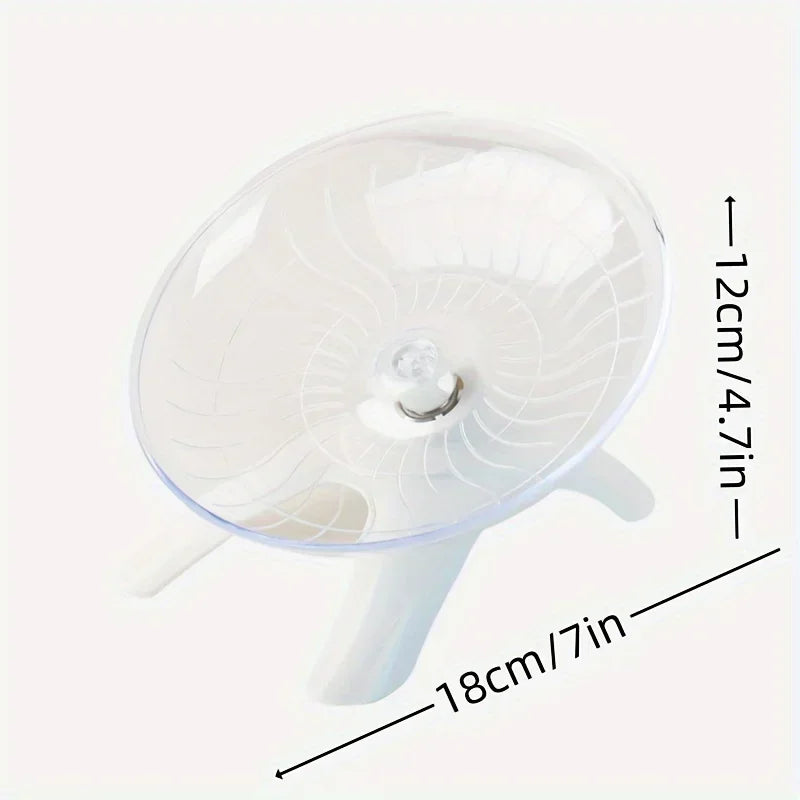 Hamster Running Wheel Toy Silent Rotating Exercise Disc