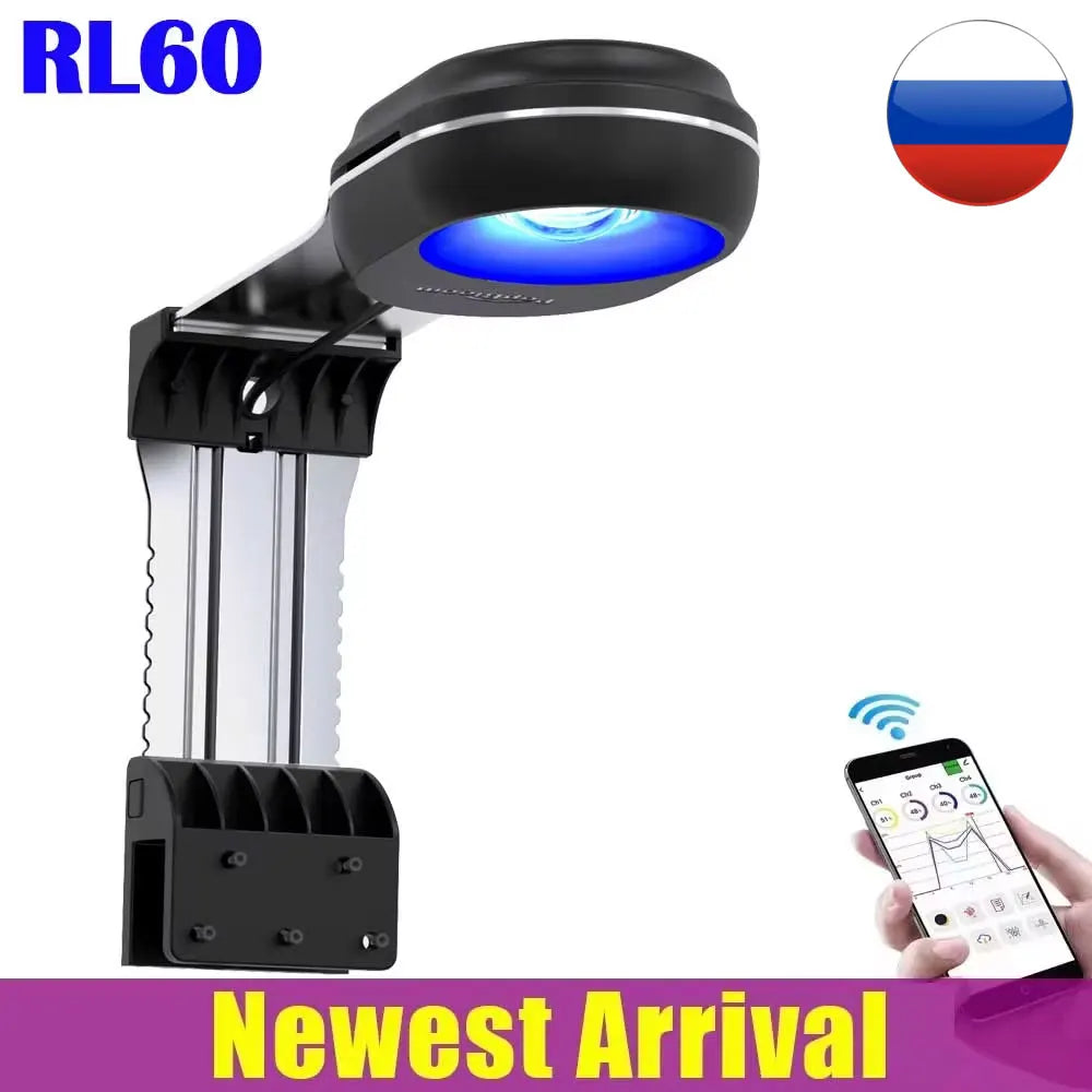 PopBloom LED Saltwater Reef Aquarium Lamp With Adjustable Timer