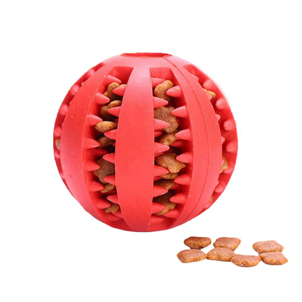 Cross-border pet dog leakage toy balls, teething puzzles, anti-boring and biting training toys