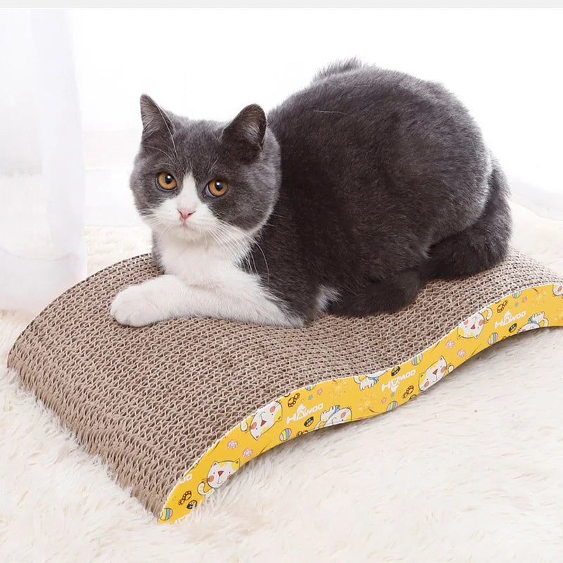 Cat Scratcher Claw Sharpening Cardboard Scratching Toy