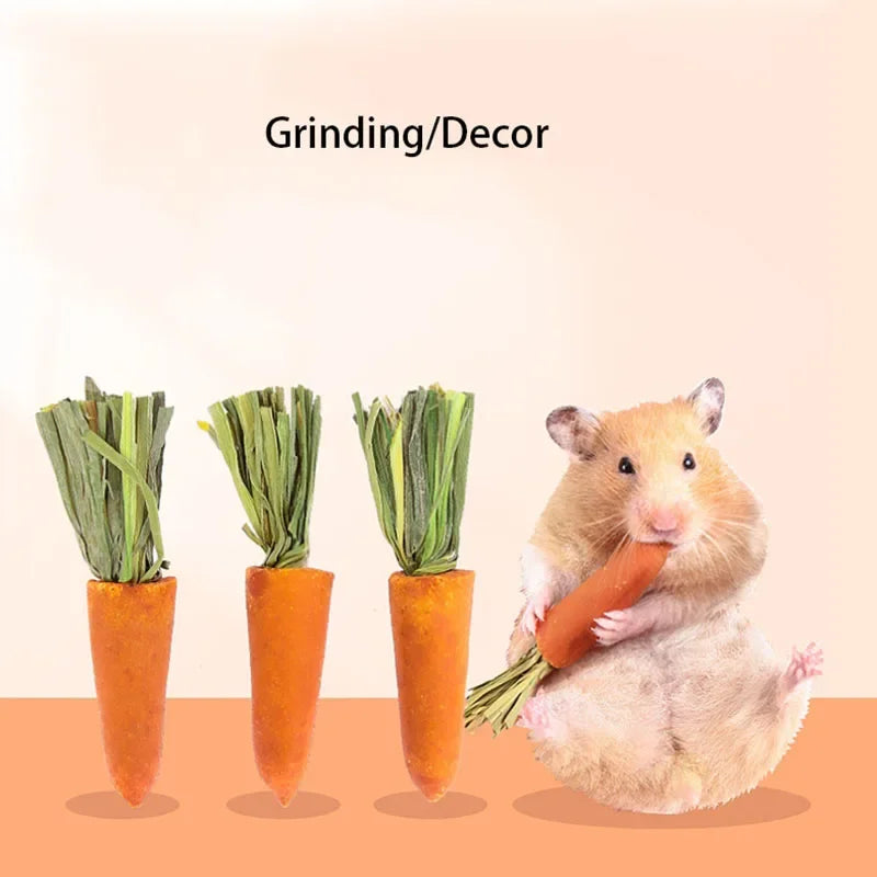 Natural Mineral Grinding Stone Chew Toy For Small Pets Dental Health