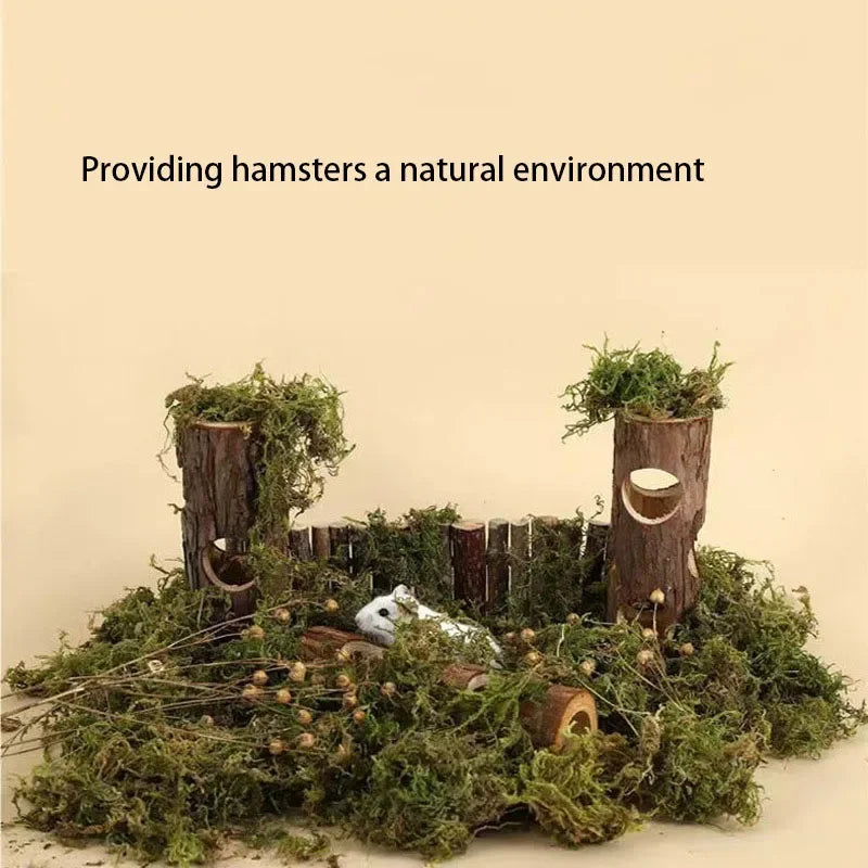 Natural Apple Wood Hamster Rabbit Chew Toy For Small Pets