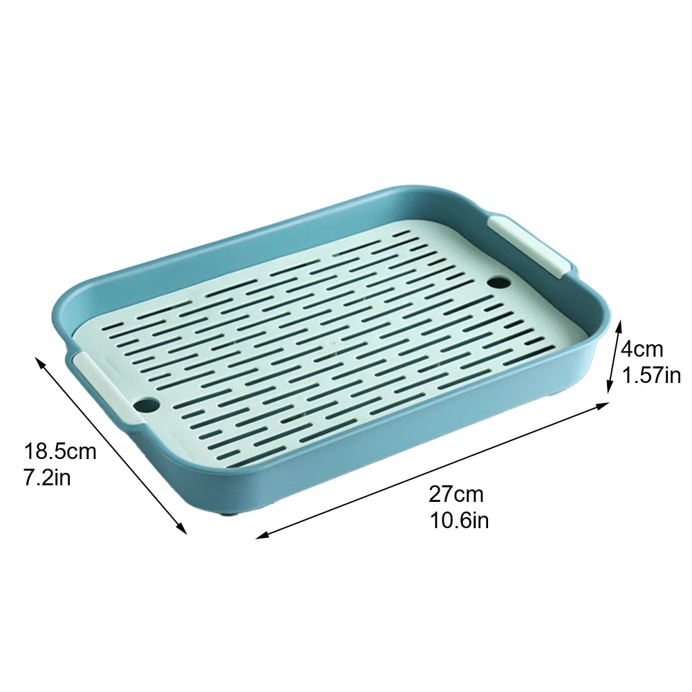 Rabbit Litter Box Plastic Corner Toilet Tray For Small Pets