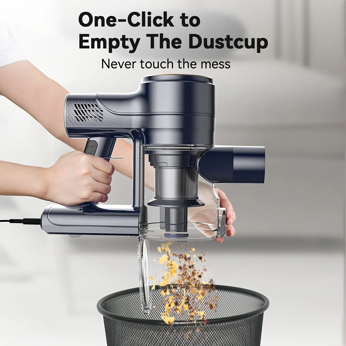 INSE I8 Corded Stick Vacuum 25KPa 600W 6 In 1 Lightweight Cleaner