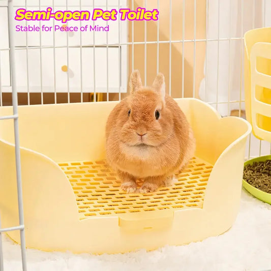 Rabbit Litter Box Potty Corner Trainer For Animals