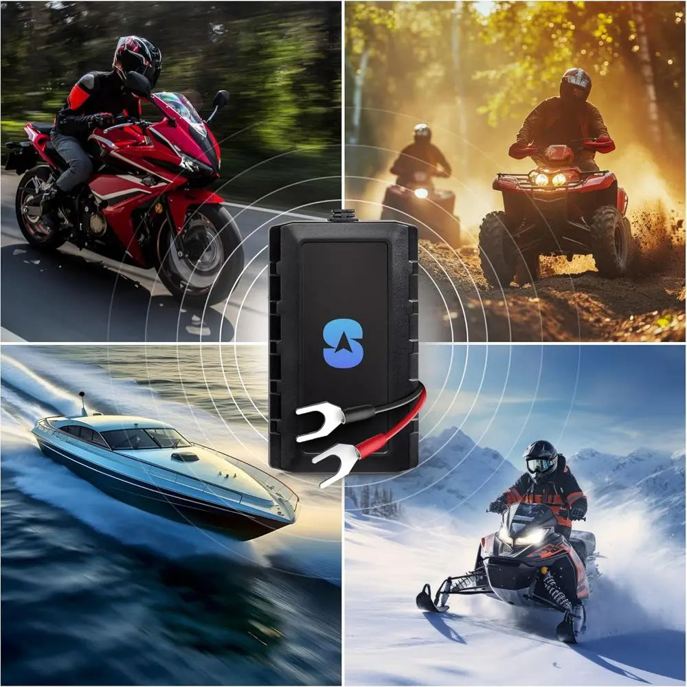 SpyTec Pulse Moto GPS Motorcycle Tracker Real Time Waterproof Tracking