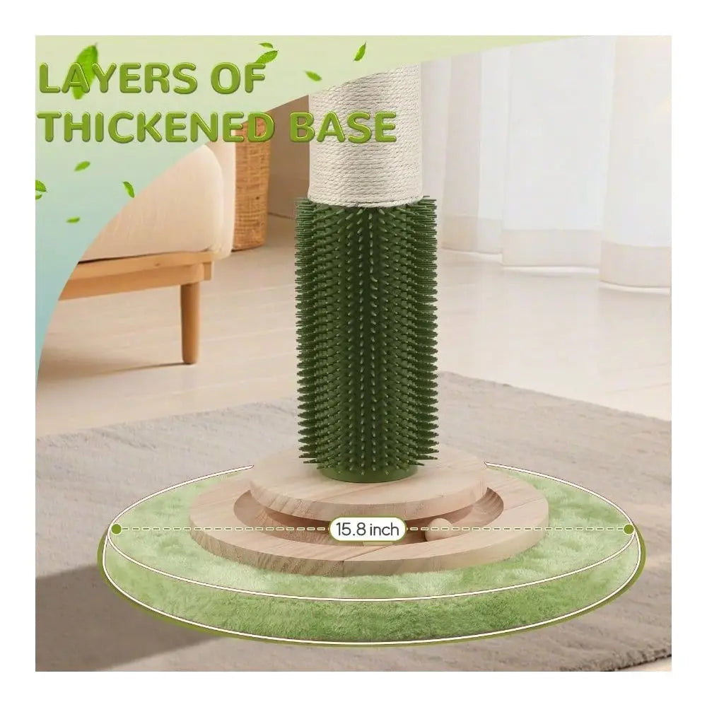 XMSJ Tall Cat Scratching Post With Sisal Rope For Indoor Cats