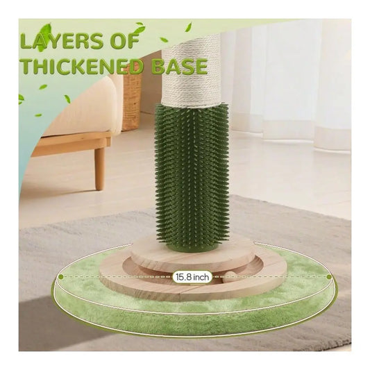 XMSJ Tall Cat Scratching Post With Sisal Rope For Indoor Cats