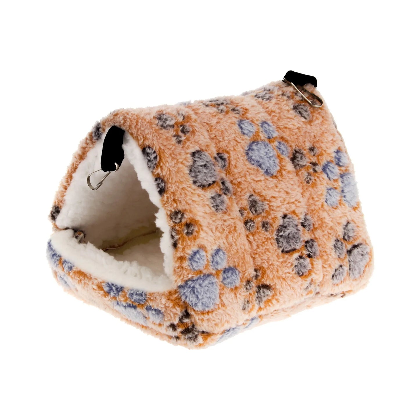 Plush Pet Nest Hammock For Small Animals Buckle Fastening Warm