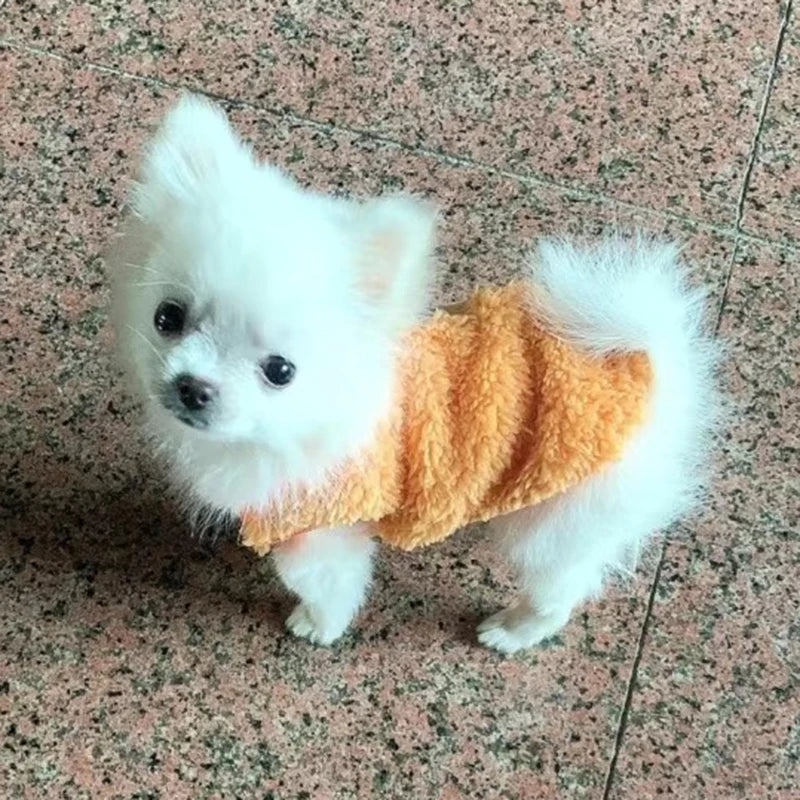 Soft Fleece Print Pullover Sweater For Dogs Winter Comfort