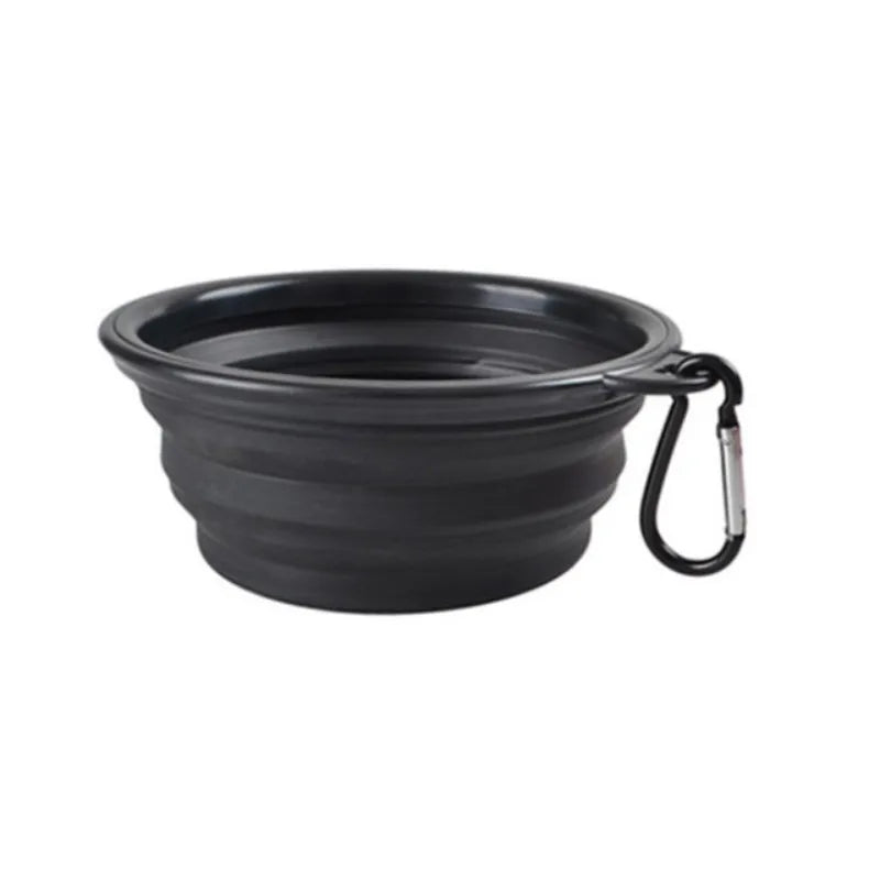 Pet Travel Collapsible Bowl Durable TPR For Cats And Dogs
