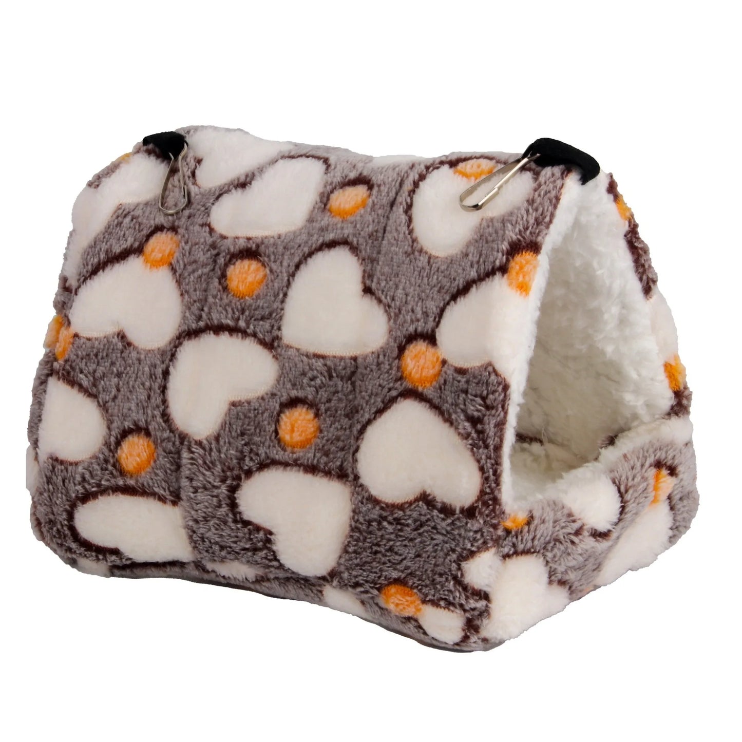 Plush Pet Nest Hammock For Small Animals Buckle Fastening Warm