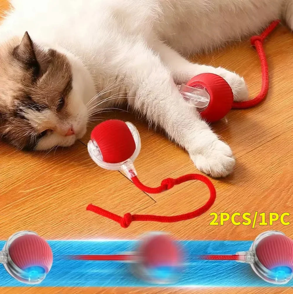 Alloet Cat Interactive Ball Toys Automatic Rolling Ball Indoor Cats