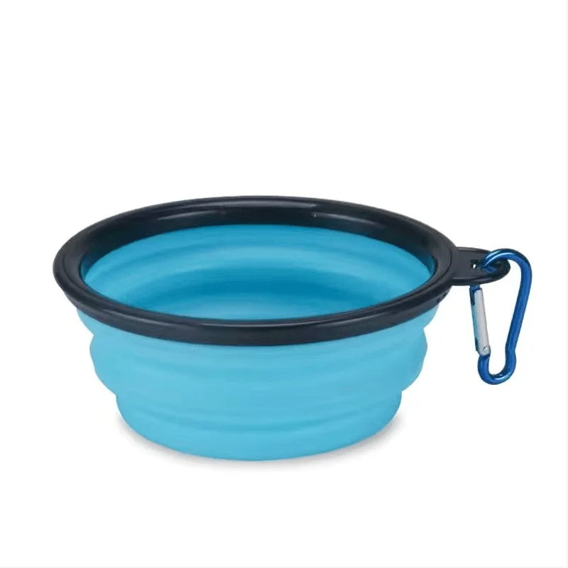 Pet Travel Collapsible Bowl Durable TPR For Cats And Dogs