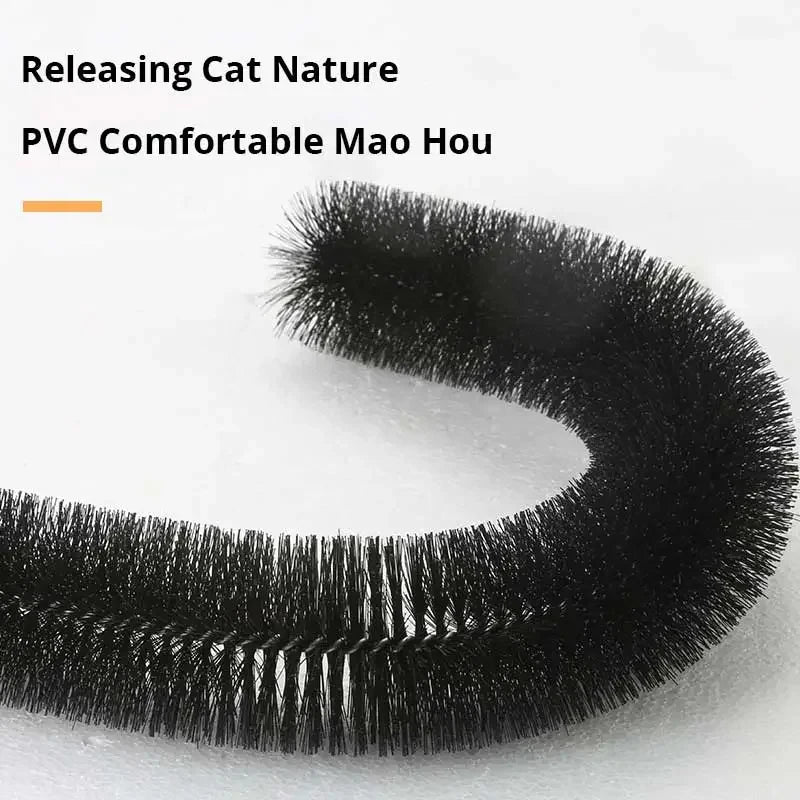 Cat Toy Arch Self Grooming Massage Brush With Scratching Pad For Cats