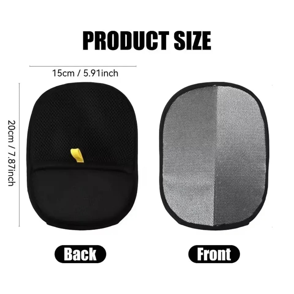 Reusable Double Sided Pet Grooming Gloves For Easy Hair Removal
