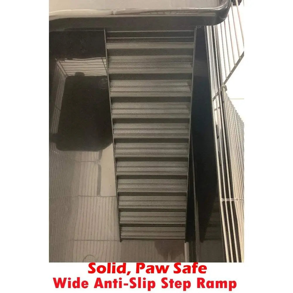 My irst Home Extra Large 4-Level Habitat Narrow 3/8-inch Bar Spacing 6.5-Inch Deep Tubby Base or Exotics Pet Guinea Pig HedgeHam