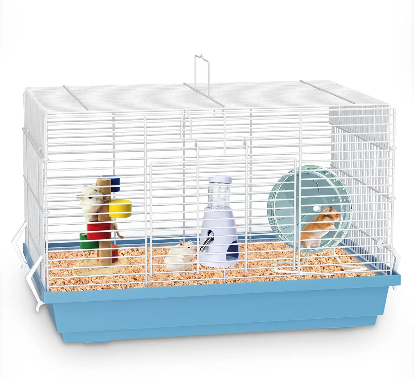 Spacious Small Animal Cage For Hamsters Gerbils Mice Rats Guinea Pigs Easy Clean