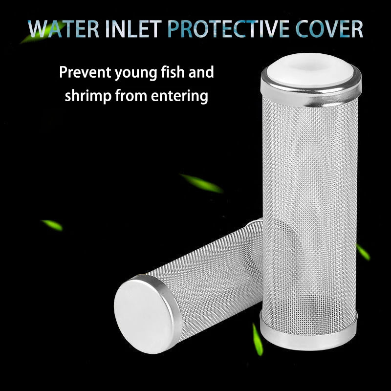 Stainless Steel Inlet Case Mesh Filter For Aquarium Shrimp