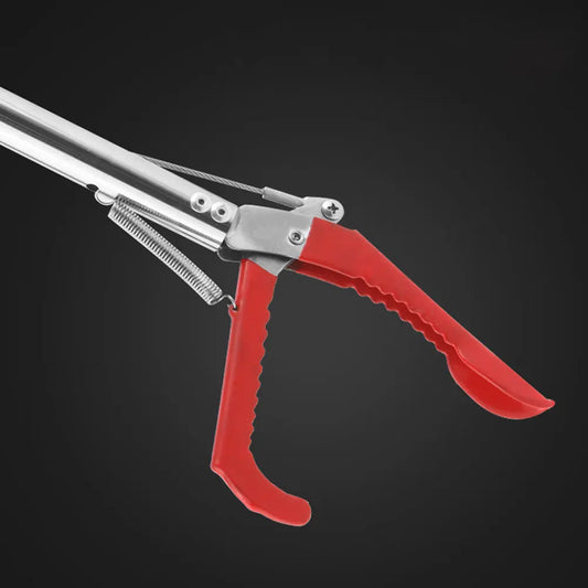 Stainless Steel Snake Catcher Tongs With Wide Jaw Reptile Grabber