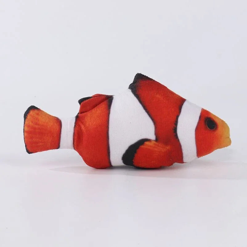 Cat Teasing Toy Simulation Fish Plush Chew Toy For Cats