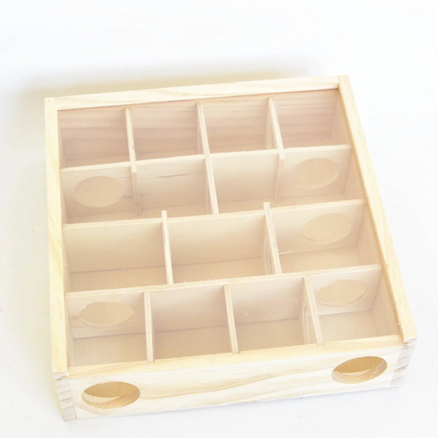 Natural Wood Hamster Maze Toy For Enrichment And Tunnels