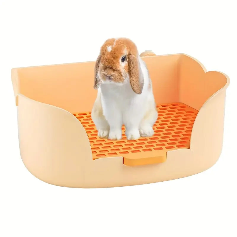 Rabbit Litter Box Potty Corner Trainer For Animals
