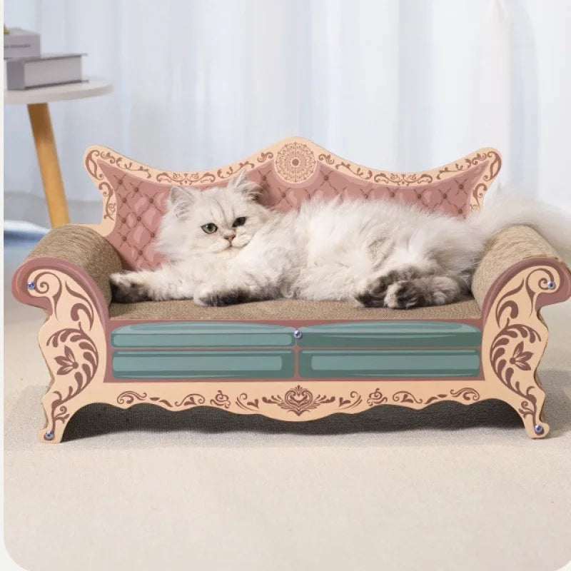 CZBNYX Cat Nest Sofa Scratch Board L Shape Wear Resistant