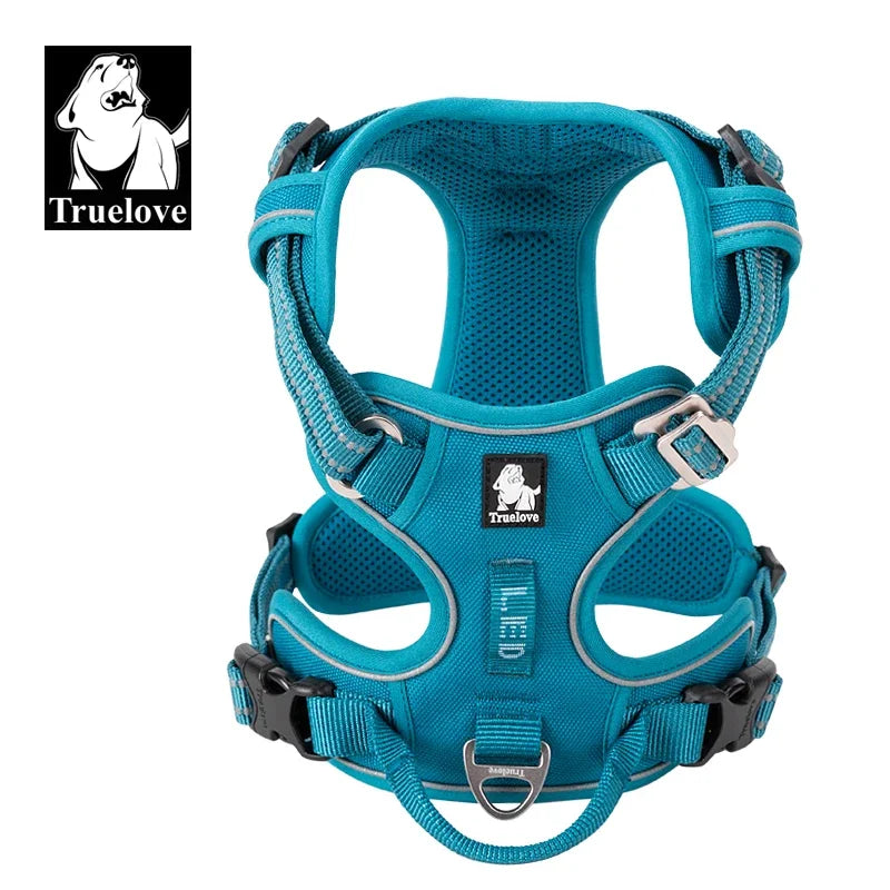 TrueLove CN Reflective No Pull Dog Harness Adjustable For All Breeds