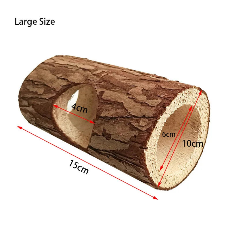 Natural Apple Wood Hamster Rabbit Chew Toy For Small Pets
