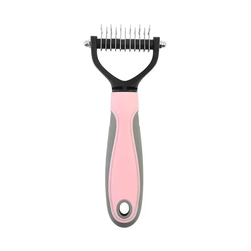 Premium Double Sided Pet Grooming Brush For Dogs And Cats