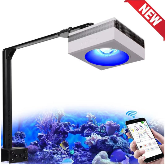 PopBloom RL90 WiFi LED Aquarium Light For Marine Corals