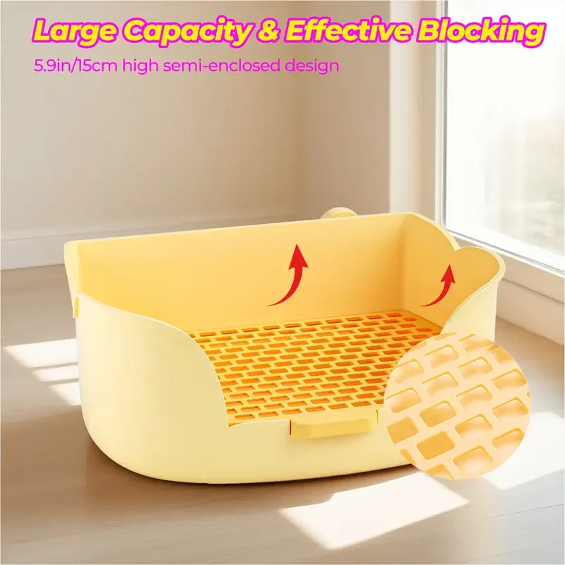 Rabbit Litter Box Potty Corner Trainer For Animals