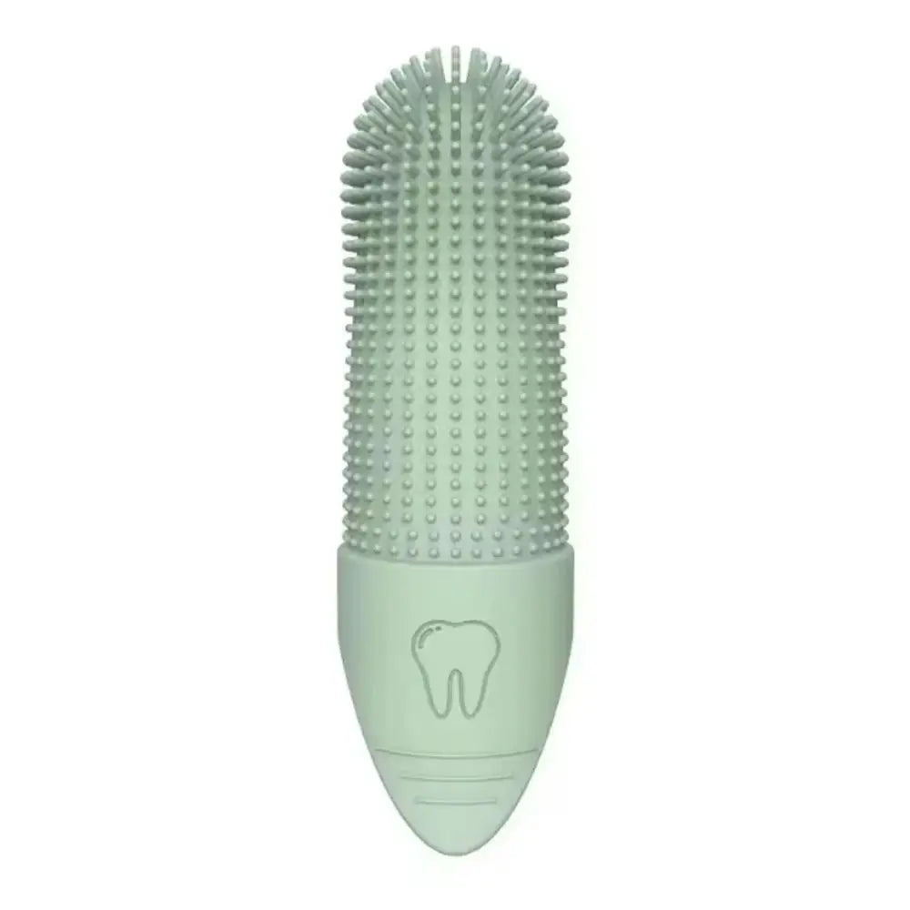 Food Grade Silicone Finger Toothbrush For Pet Dental Care