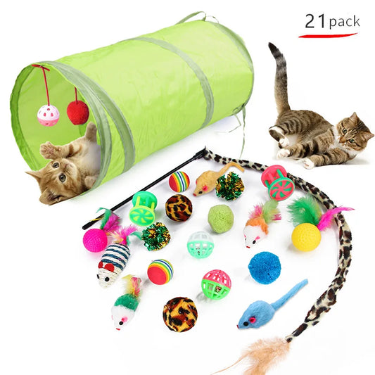 Kitten Toys Variety Pack Cat Toys Set Fun Engaging Play For Cats