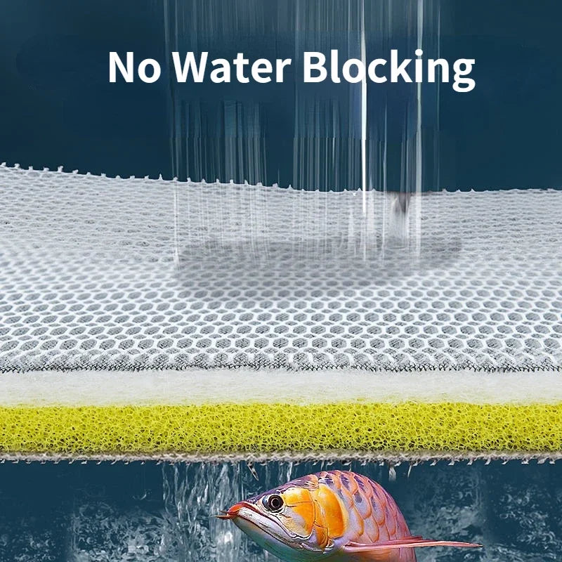 Nano Bio Sponge Aquarium Filter Media for Efficient Water Filtration