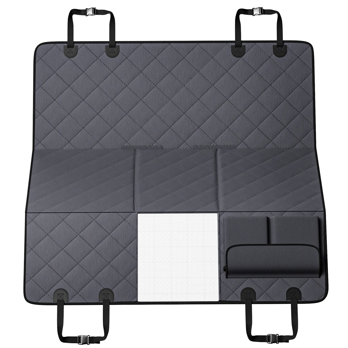 SucceBuy Back Seat Extender For Dogs Waterproof Car Hammock