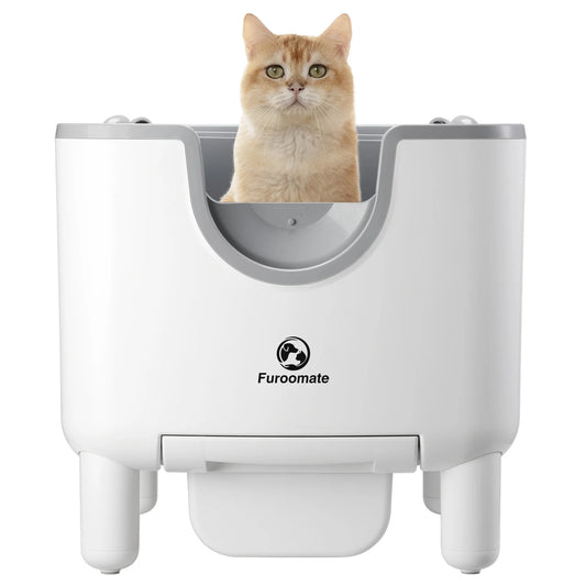 Furoomate F6 Self Cleaning Cat Litter Box Odor Control