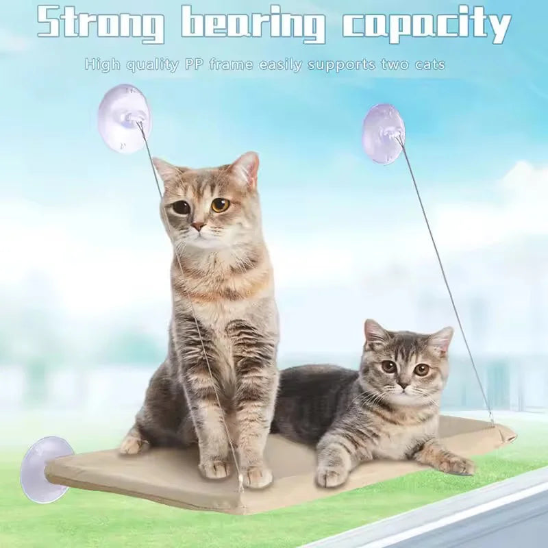 Cat Window Hanging Hammock Bed With Suction Cup All Seasons