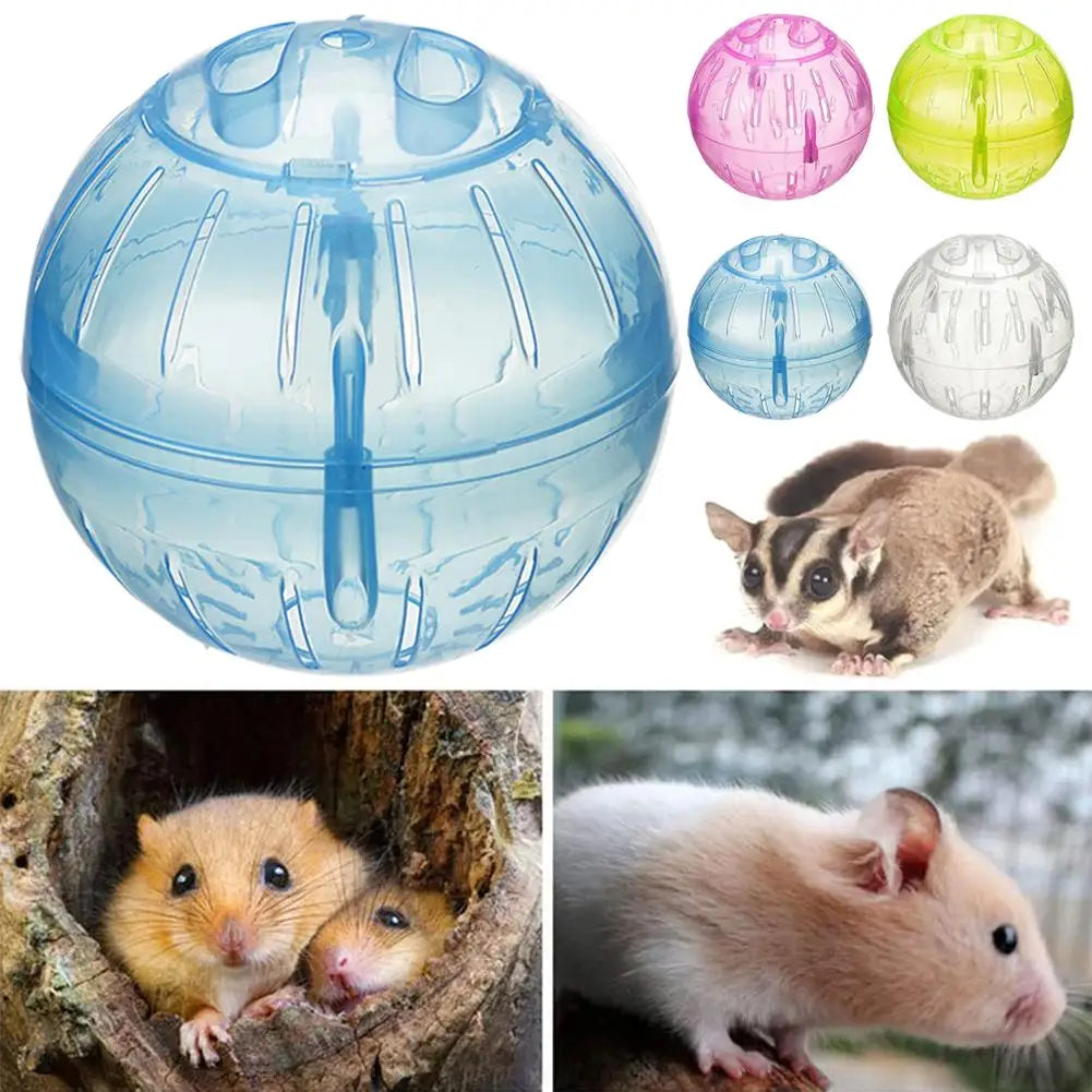 Transparent Acrylic Hamster Exercise Wheel Escape Proof Safe And Portable