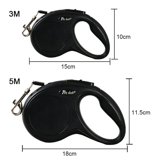 Holapet Retractable Dog Leash Nylon Rope For Small Medium Dogs Cats Durable
