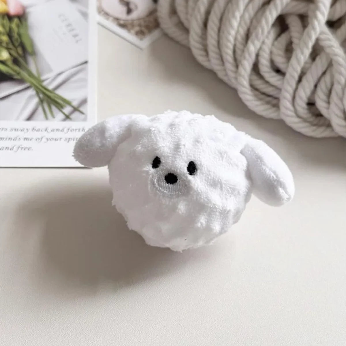 Squeaky Puppy Ball Toy Spiked Chew For Teeth Cleaning, Interactive