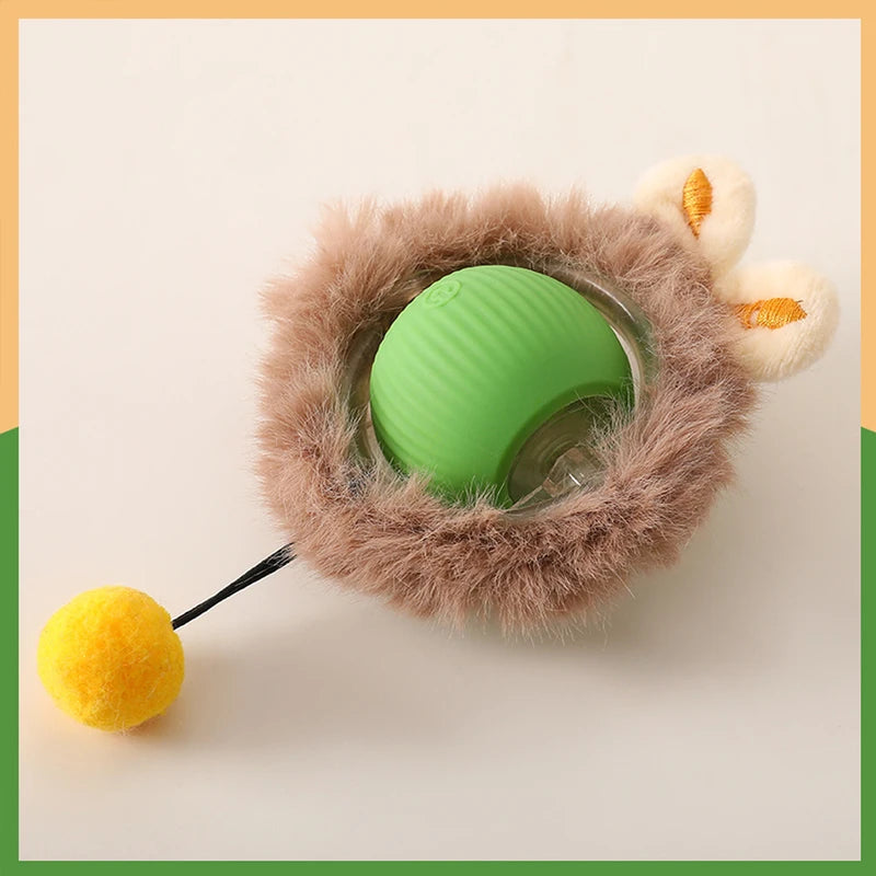 Motion Activated Interactive Cat Ball Toy For Indoor Hide And Seek