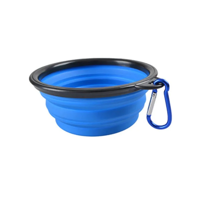 Pet Travel Collapsible Bowl Durable TPR For Cats And Dogs