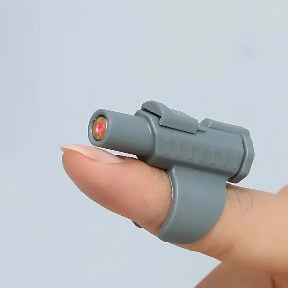 Mini Laser Cat Toy Finger Sleeve Portable Interactive Fun