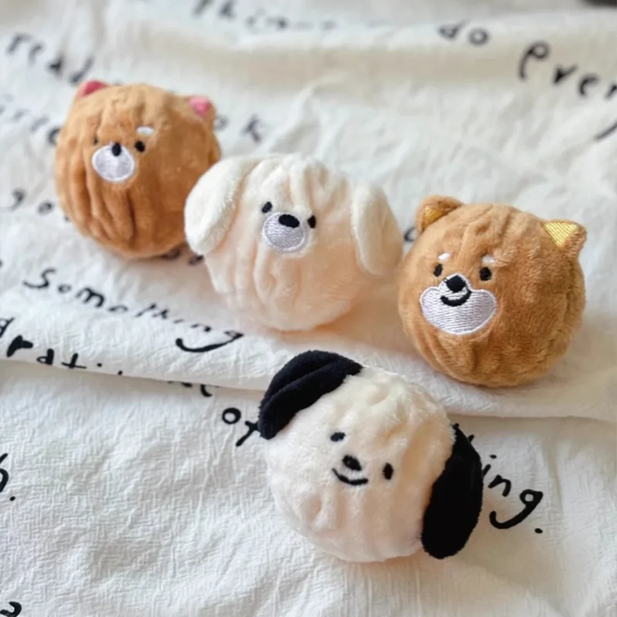 Squeaky Puppy Ball Toy Spiked Chew For Teeth Cleaning, Interactive