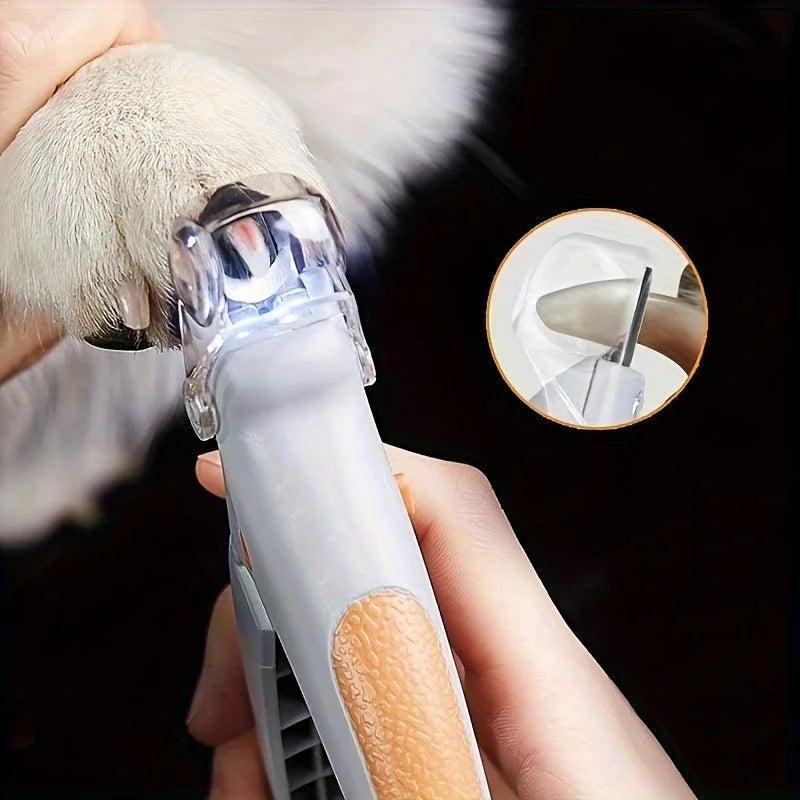 LED Pet Nail Clippers With Light For Dogs And Cats